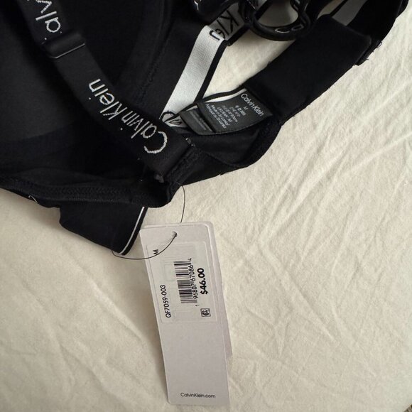 Calvin Klein Icon Cotton Logo Bra - Picture 4 of 4